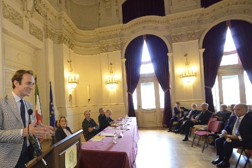 Il governatore al convegno "Le istituzioni e la Grande Guerra" presso la Prefettura di Trieste